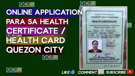 how to get health card in cebu city